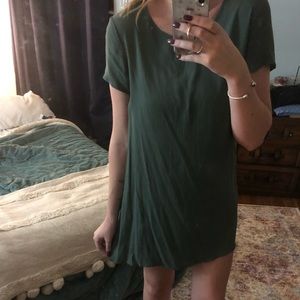 Olive Green Forever 21 Dress